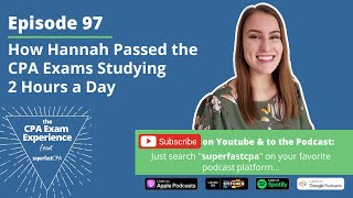 How Hannah Passed the CPA Exams Studying 2 Hours a Day