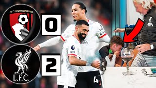 Salah Is Just Sensational... Dad Hits Kieron | Bournemouth 0-2 Liverpool Reaction