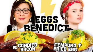 We Cook Eggs Benedict From Food Wars Two Ways To See Who Is Better! | Shokugeki