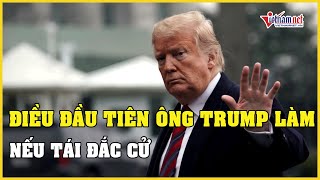 Ông Trump hứa thả những người bị bắt vì vụ bạo loạn Đồi Capitol nếu tái đắc cử tổng thống Mỹ