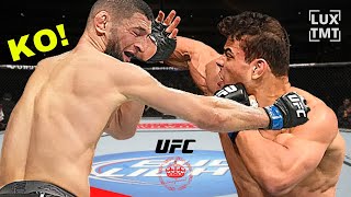 Khamzat Chimaev vs. Paulo Costa | Full Fight Highlights | Why Paulo Costa beats Khamzat Chimaev KO?