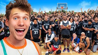 100 Basketball Players Compete for $10,000!