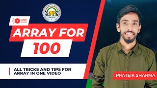 Array in One Shot Computer Class 10 ICSE Crash course java 10 #icse #java #icse2024