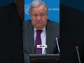 guterres se enfrenta a israel apoya a la unrwa en polémica de gaza