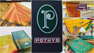 pothys Buy 1 get 1 offer/pothys budget friendly Saree combo offers/New collections in pothys