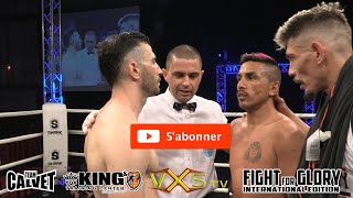 Ernasto DE LA COLINA vs Clément ADROVER By #VXS #FIGHT_For_GLORY #Malgrat_Del_Mar #KO