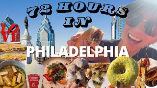 Philly Vegan FOOD TOUR l cheesesteak, SUSHI \u0026 the BEST pizza?!