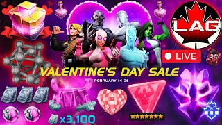 Valentines Day Sale Live Reaction \u0026 Review! Offers/Deals For Money \u0026 Units! Tier 7 Basic? - MCOC