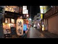 【4k】walk around nakano station at night. 夜の東京・中野駅周辺を散策 oct.2020