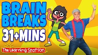 Brain Breaks ♫ Action Songs and Dance Songs for Kids Playlist ♫ Move and Freeze ♫ Kids Songs
