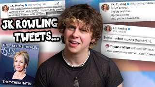 JK ROWLING'S FINALLY LOST THE PLOT (TRANS GUY REACTS) | NOAHFINNCE