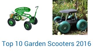 10 Best Garden Scooters 2016