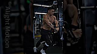 💯ALIGHT MOTION 💪 GYM TRAINING BOYS ATTITUDE SHAYARI #SHORTS #VIRAL #FITNESS #YOUTUBESHORTS #GYM