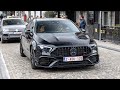 Mercedes A45 S AMG with Decat Milltek Exhaust - LOUD Acceleration Sounds !