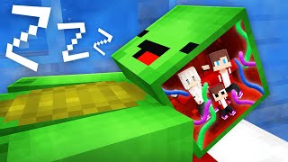 How Maizen Family Control Mikey SLEEPING Mind in Minecraft! - Parody Story(JJ and Mikey TV)
