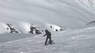 三錐山 Treble Cone 單板小轉練習