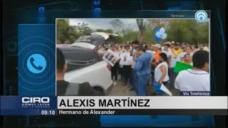 “No había ningún retén y policía intentó sembrarle un arma”: Hermano de Alexander