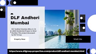 DLF Andheri Mumbai- Pre-Launch Flats In West Mumbai