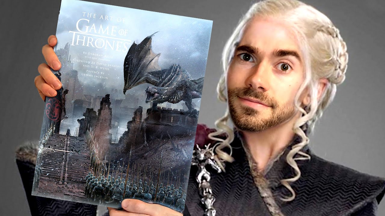 The Art Of Game Of Thrones Book Review Preview - YouTube