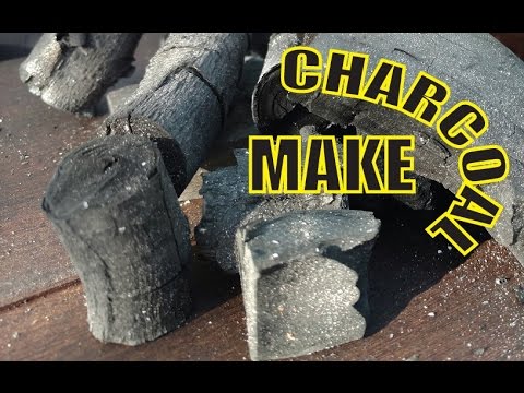 Making Hardwood Lump Charcoal Making Hardwood Lump Charcoal