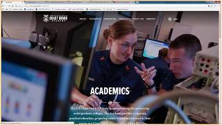 USCGA Admissions Partner Webinar Online Resources