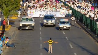 Boy Stands For Gay Rights In Mexico