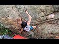 Bosley Traverse (V9) / Stone Fort LRC (Jason)