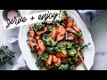 roasted broccoli carrots easy roasted vegetables v gf