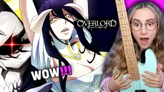 FINALLY !! SINGER REACTS to OVERLORD Openings  1 to 4 for THE FIRST TIME !! Musician Reaction
