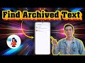 Updated Guide: Find Archived Text Messages on Android - Simple Steps