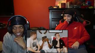 HARDEST CHALLENGE FOR THEM 😂 | AMERICANS REACT TO SIDEMEN BLIND EATING CHALLENGE