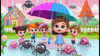 🕷️ Itsy Bitsy Spider’s Rainy 2 | Fun \u0026 Catchy Kids Song! 🌧️🎶