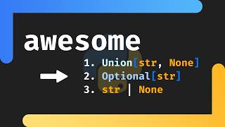 Optionals are Awesome in Python
