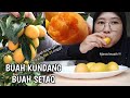 Buah kundang cicah sambal kicap asam boi sedap gila hampa oiiii