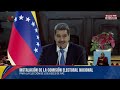 Maduro instala Comisión Electoral para elecciones de jueces de paz, 20 noviembre 2024