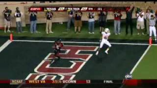 Texas Tech vs Texas, Techs last touchdown