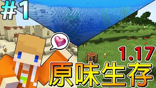 Minecraft＿冠冠生存EP01:超級歐洲運！全新開局竟然出生在超逆天地形！！！【1.17原味生存S2】