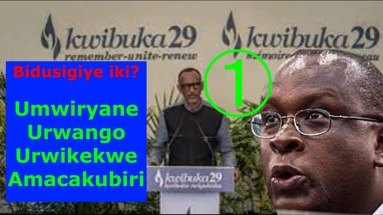 Icyumweru Cy'icyunamo#29 Kidusigiye Umwiryane Mu Mwanya W'Ubworoherane ...