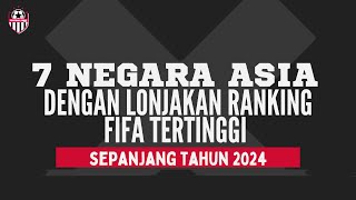 7 Negara Asia dengan Lonjakan Ranking FIFA Tertinggi Sepanjang 2024