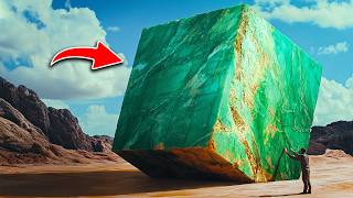 Archaeologists Unearth An Ancient GREEN Stone That is Is NOT From Earth