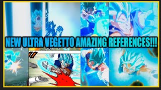 NEW DB Legends ULTRA VEGETTO Bluuuuue Trailer Anime References