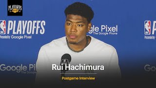 Rui Hachimura Postgame Press Conference - Game 1 vs Memphis | 2023 NBA Playoffs