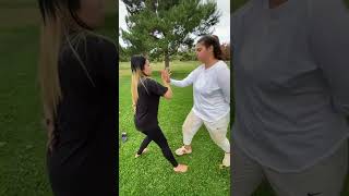 POSTURE - Drilling vs. Freestyle Sparring in Tai Chi Push Hands | Zoe, Autumn, and Coach Jan