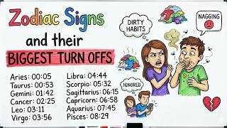 Zodiac Signs and their Biggest Turn Offs