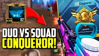FEITZ REACHED ASIA FPP CONQUEROR DUO VS SQUADS ONLY!! | PUBG Mobile