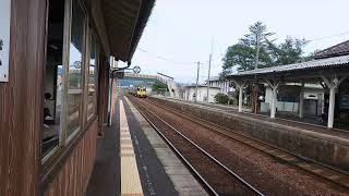 速いっ！特急スーパーまつかぜ2号鳥取行き 浜村駅通過