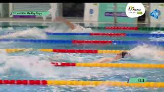 23 07 28 4X100mt MEDLEY RELAY PRELIM (LANE 3), MARIBOR