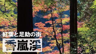 ［紅葉と観音寺］香嵐渓と足助の街をハイキング #iPhone動画