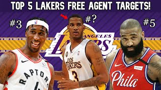 Top 5 FREE AGENTS the Los Angeles Lakers Should Target to Finalize Their Team With! Lakers News