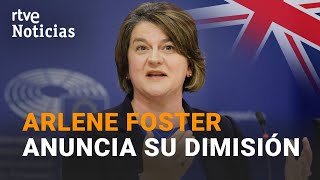 IRLANDA DEL NORTE: CRISIS política y de Gobierno por la DIMISIÓN de ARLENE FOSTER ( DUP) | RTVE